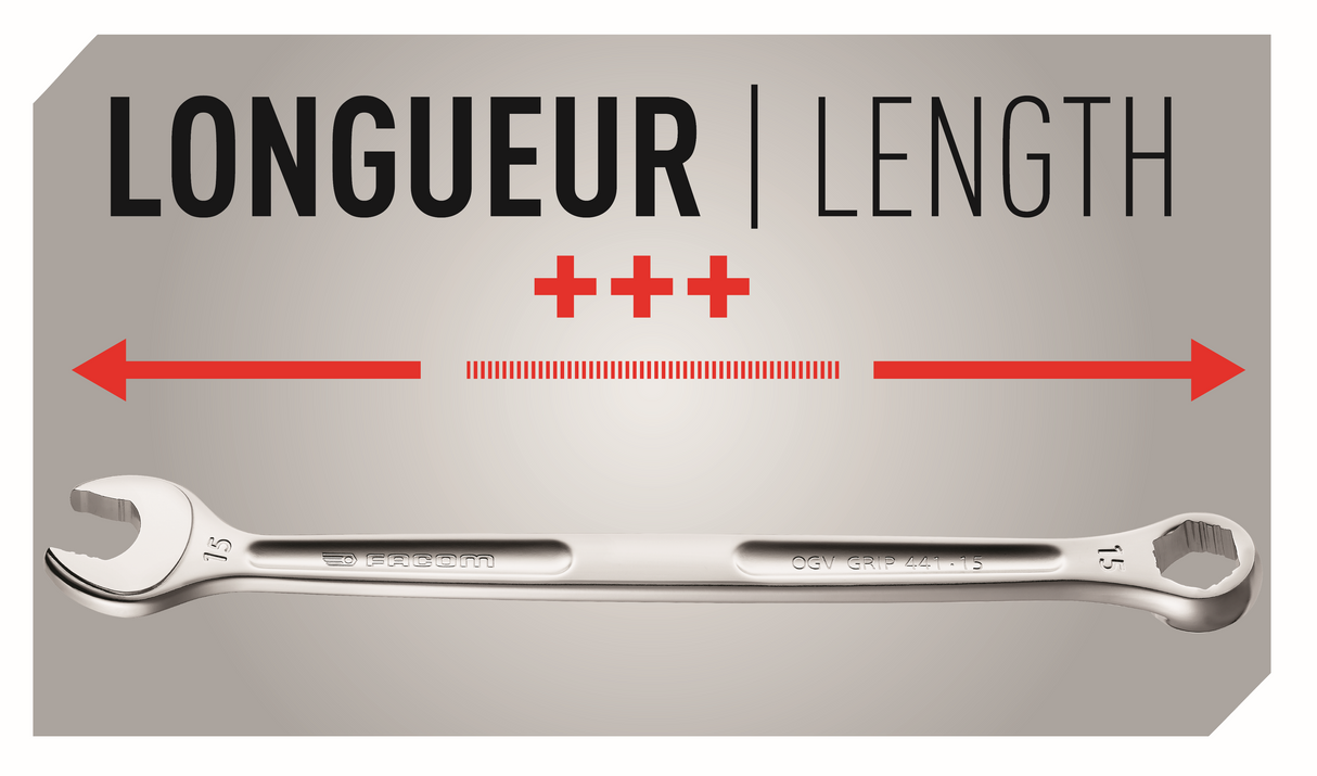 Pack OGV® Grip NANO - un jeu de clés mixtes 441 en étui 8 pièces + un coffret NANO 1/4" 38 pièces