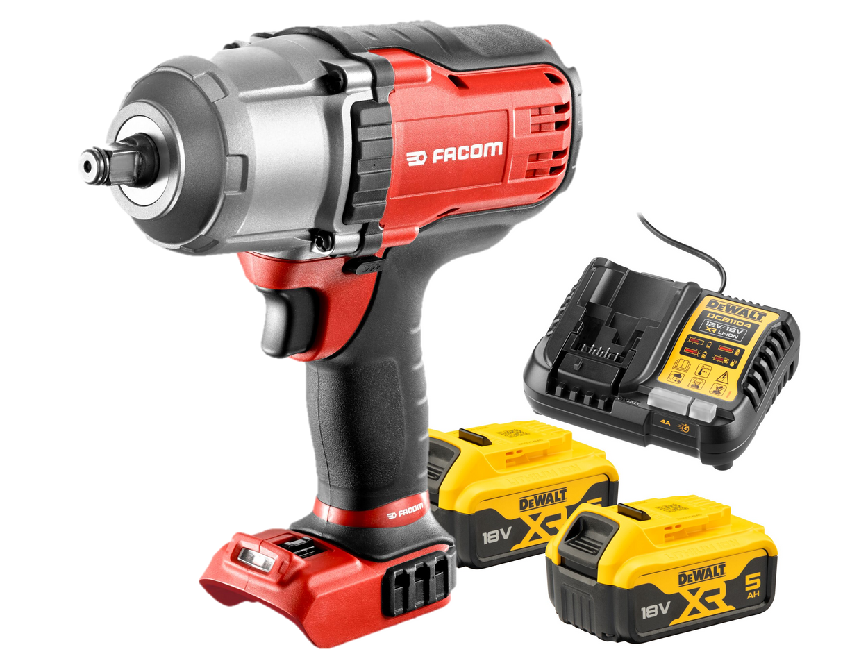 Clé à chocs à couple élevé 18V 1/2" 5.0Ah