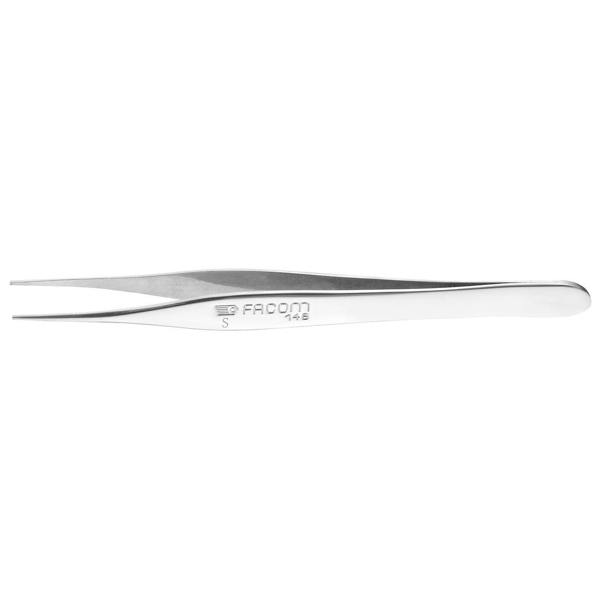 Pince brucelle Facom gainée PVC pour prise de composants axe droit Facom | 146.1Y Pince brucelle Facom gainée PVC pour prise de composants axe droit Facom | 146.1Y