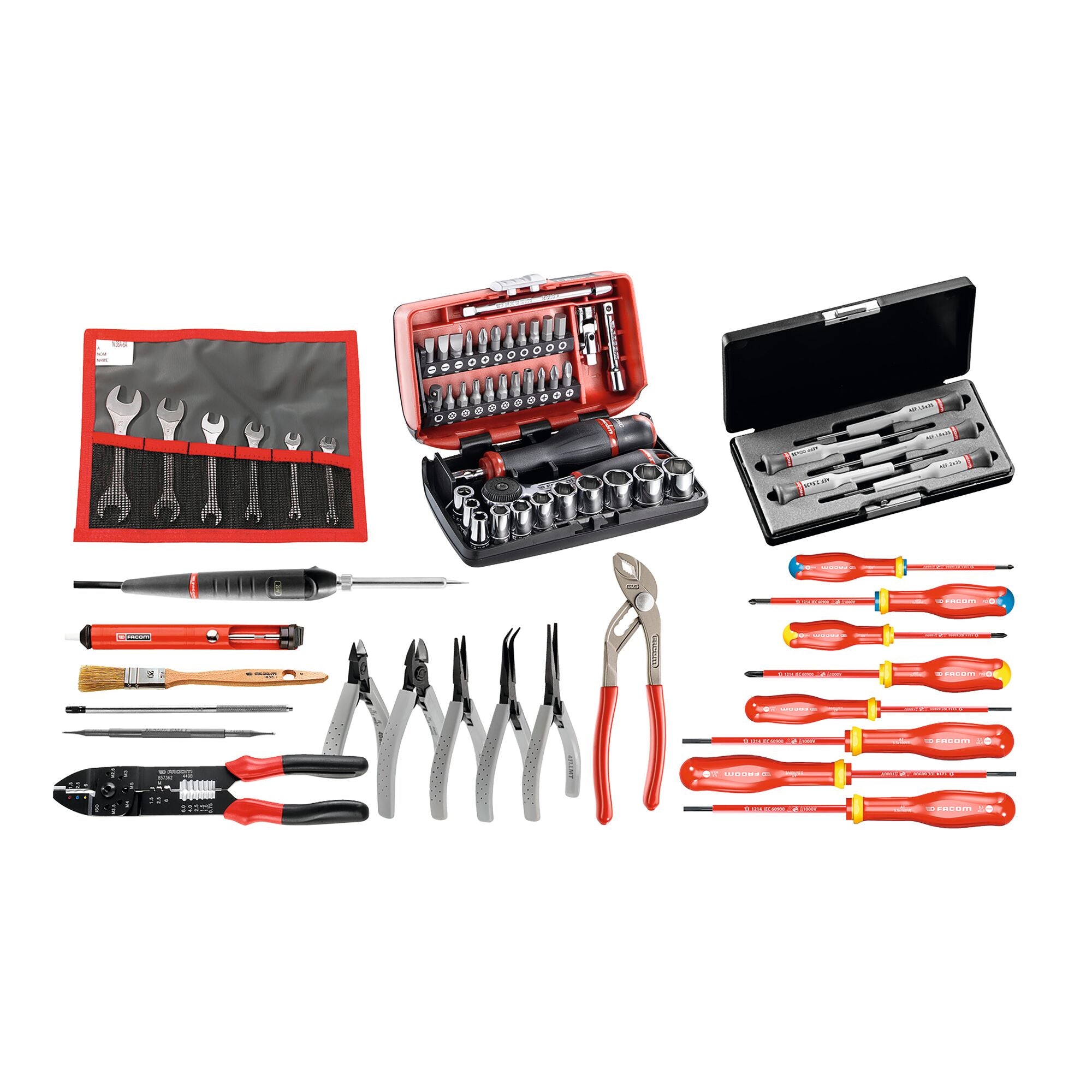 BOÎTE DE RANGEMENT d'outils portables, boîte à outils en métal, petite boîte de EUR 77,45