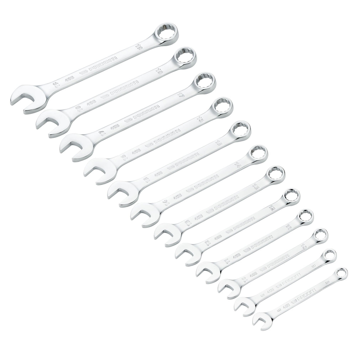 Jeu de clés mixtes - 40B - étui portefeuille - 12 pièces