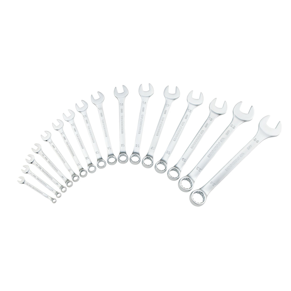 Jeu de clés mixtes - 40B - Trousse textile - 7 pièces