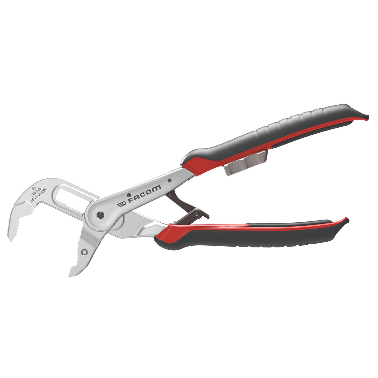 Pince multiprise entrepassée à réglage automatique, manche bi-matière, 250 mm