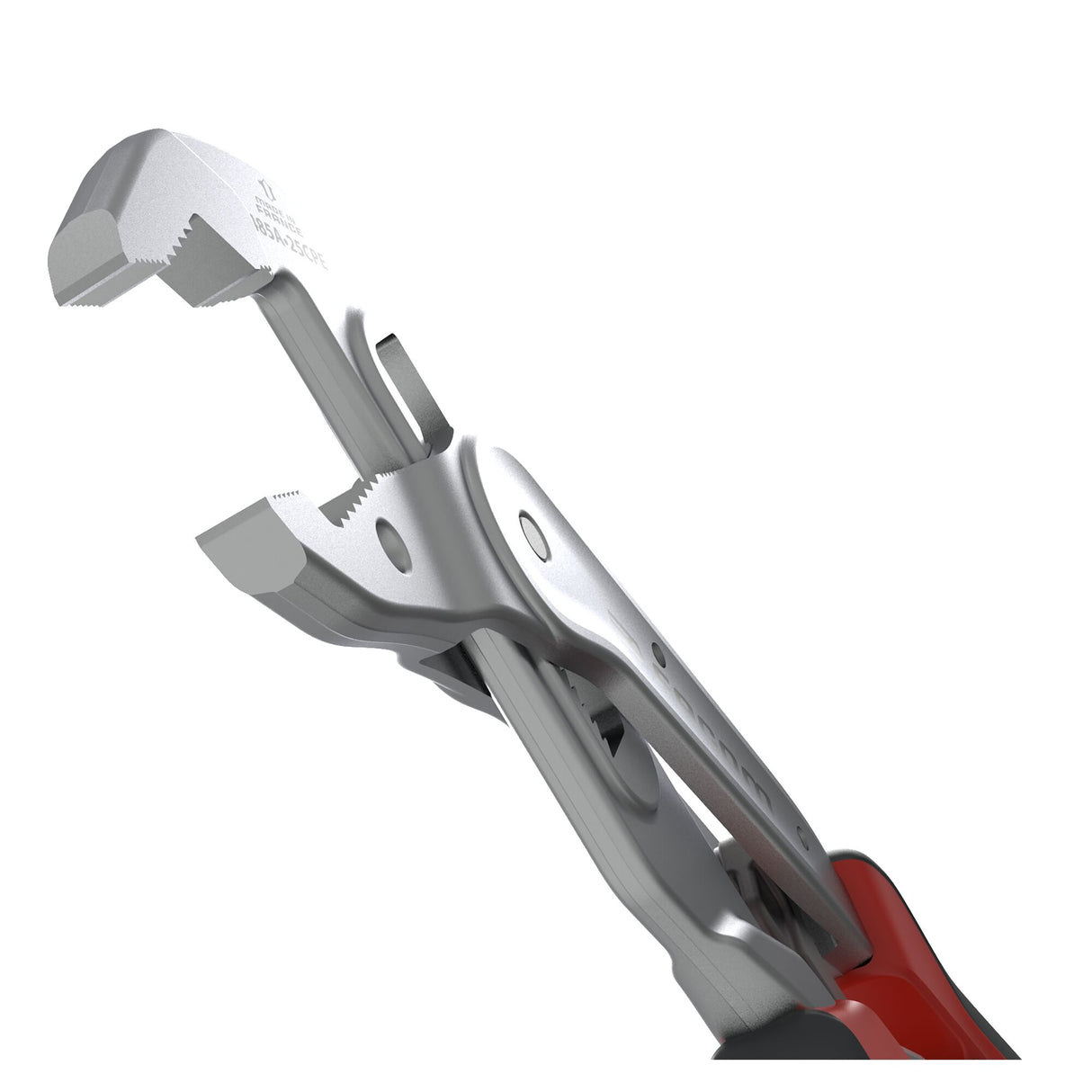 Pince multiprise entrepassée à réglage automatique, manche bi-matière, 250 mm