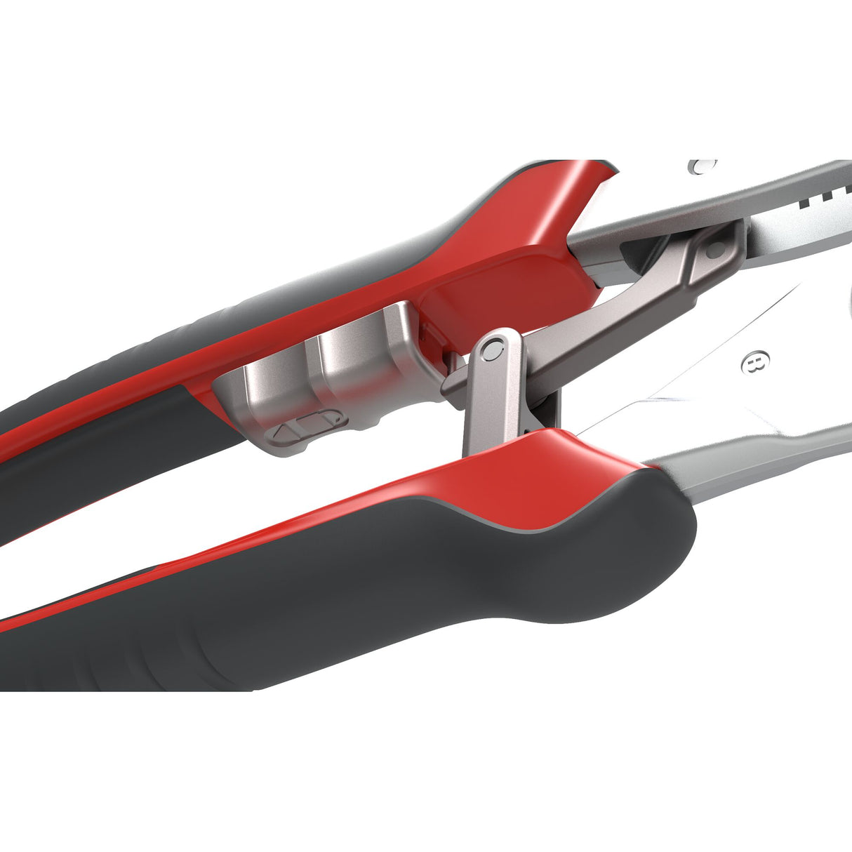 Pince multiprise entrepassée à réglage automatique, manche bi-matière, 250 mm