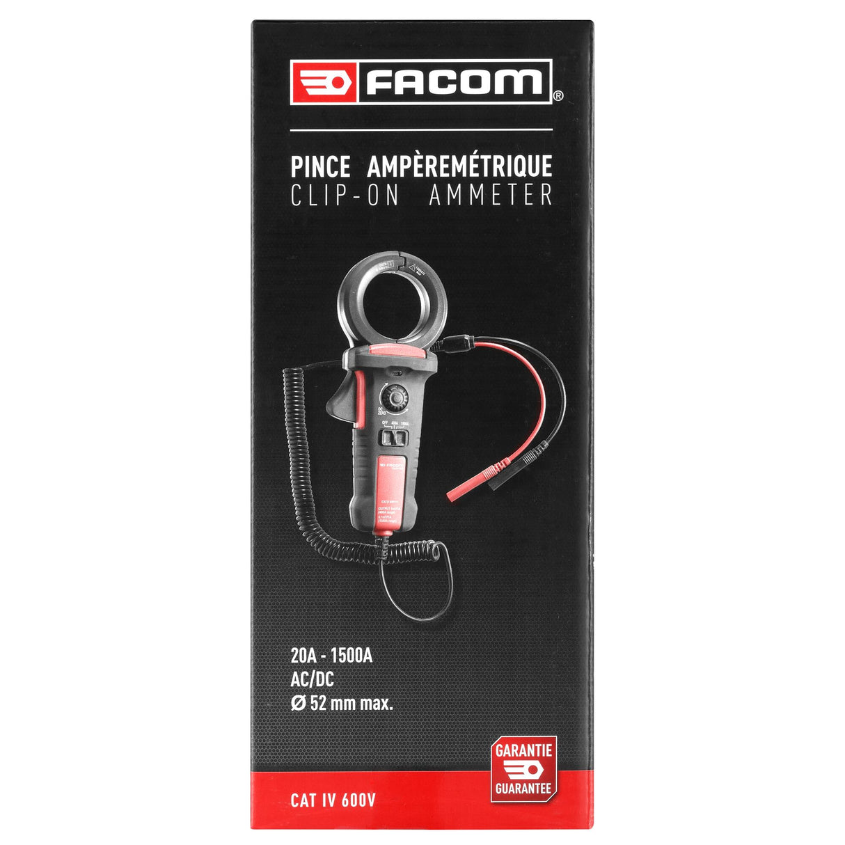 Pince ampèremétrique, 20 ampères