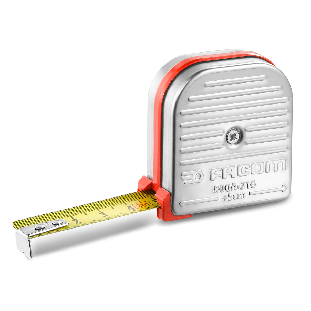 Mètre à ruban de mécanicien 2 m, boîtier inox