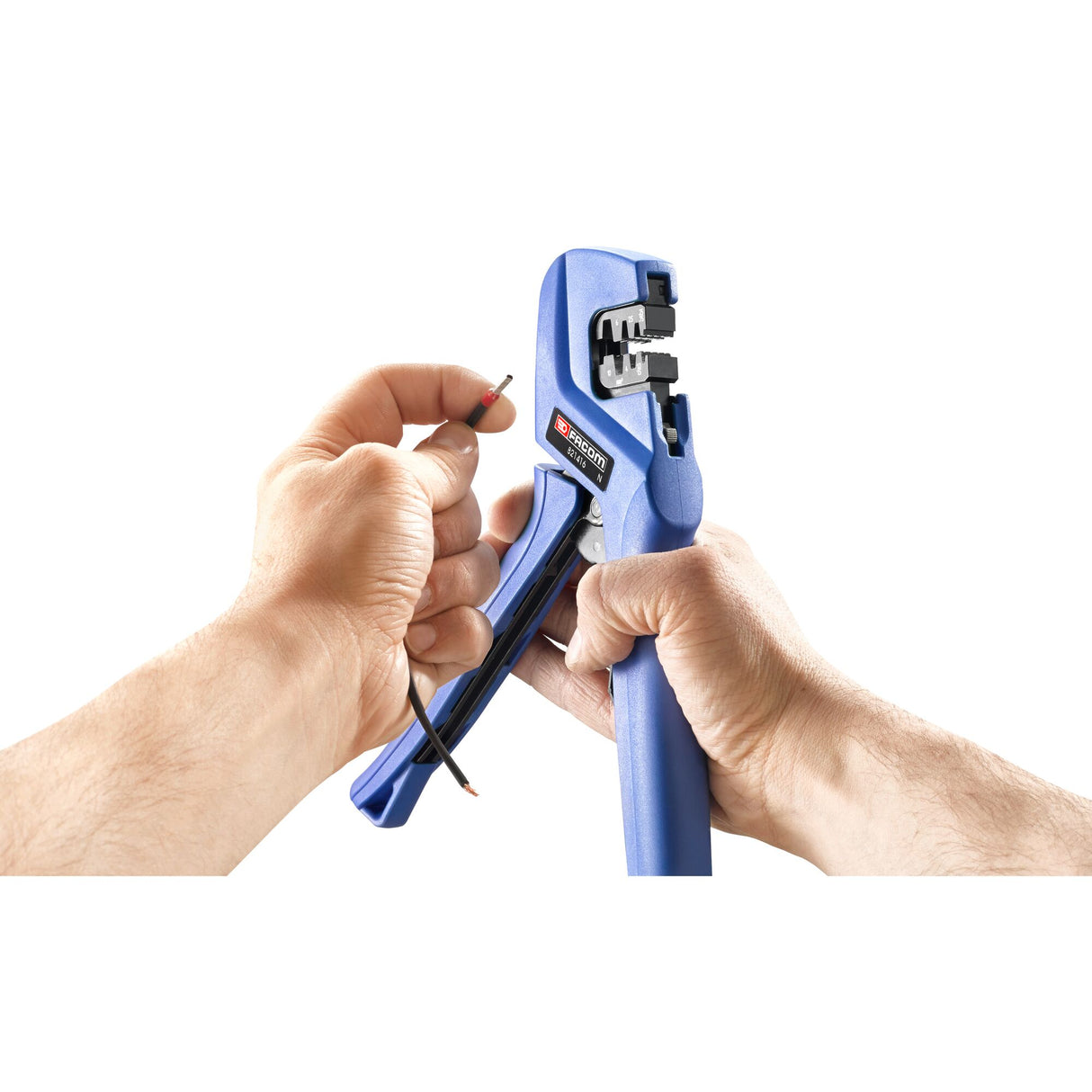 Pince à sertir pour cosses pré-isolées, capacité 0.25-0.75 1-1.5, 2.5, 4, 6, 10 mm²