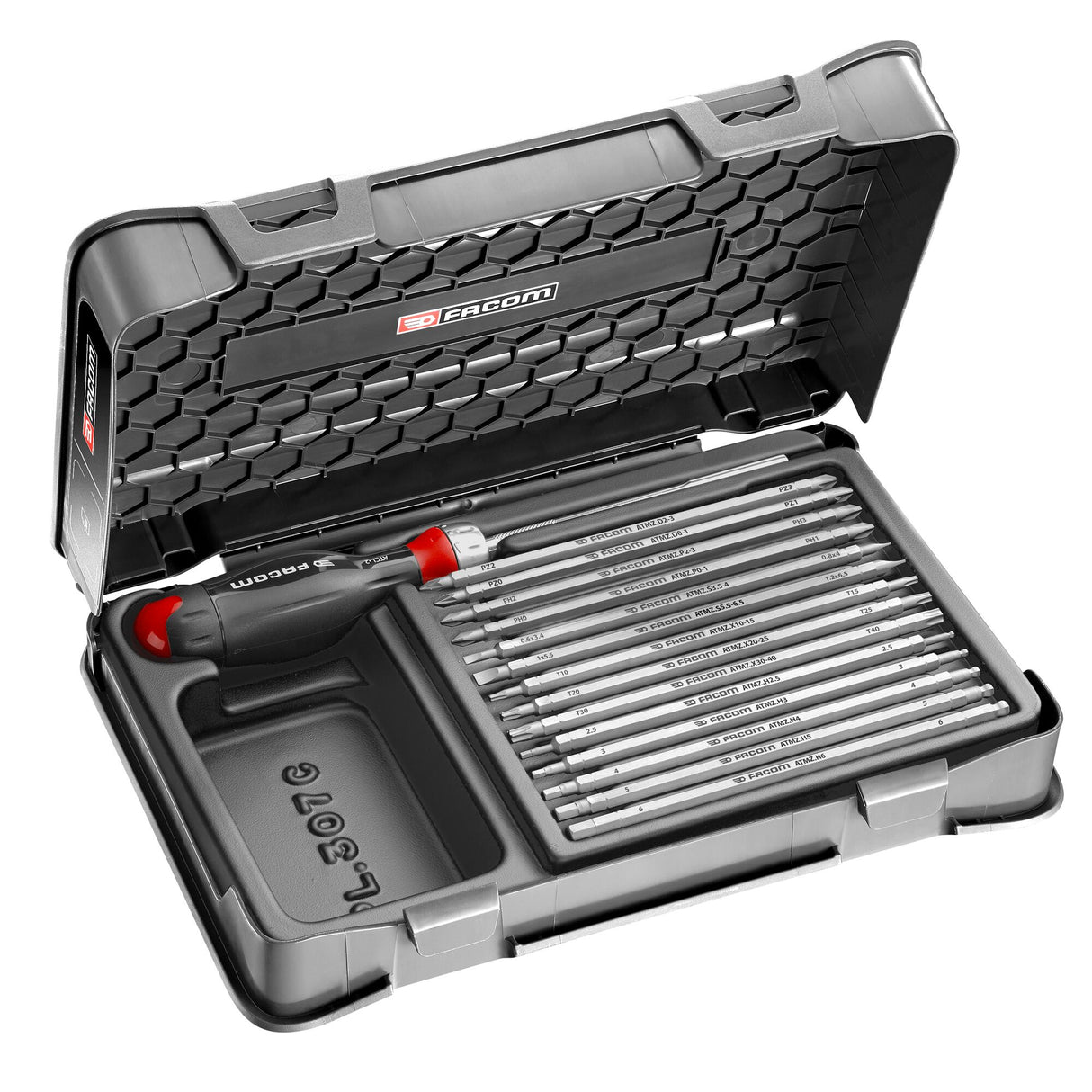 Composition de tournevis 3 en 1 PROTWIST® multi-lames avec 15 lames