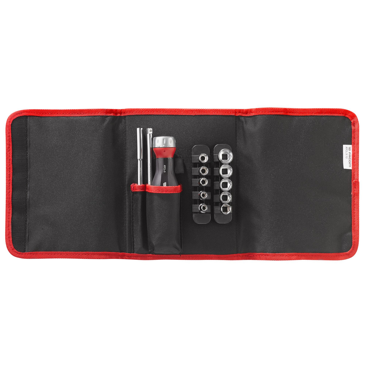 Tournevis 3 en 1 PROTWIST® multilames à double cliquet avec composition de douilles 1/4”