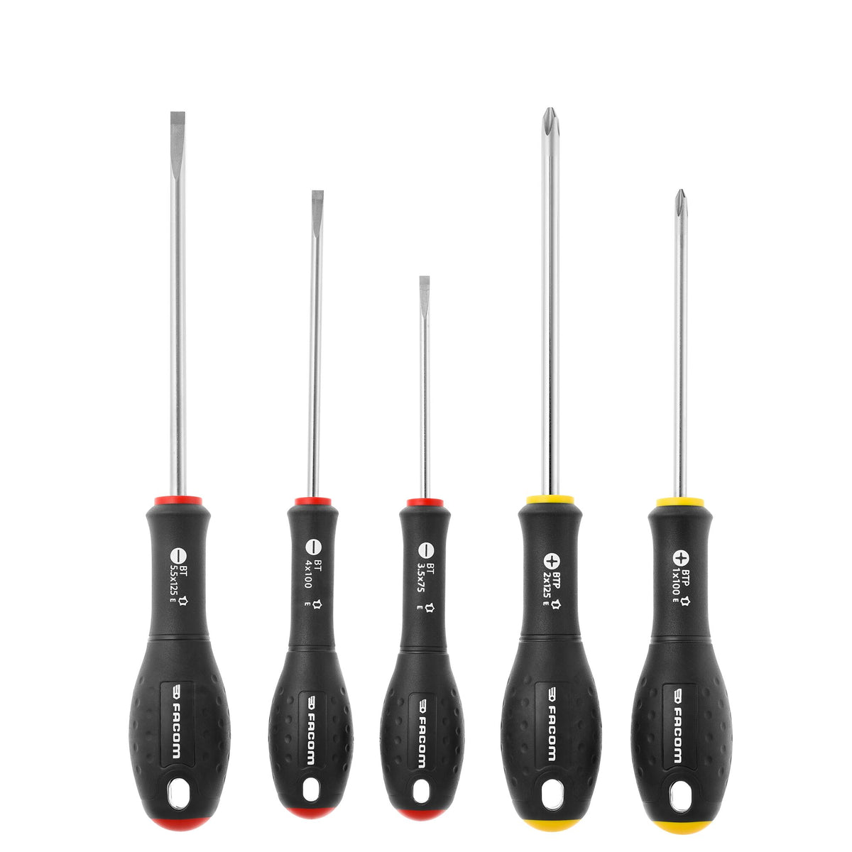 Jeu de 5 tournevis plats et Phillips®