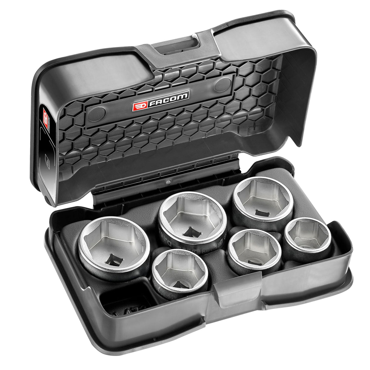 Composition de 6 douilles coiffes pour bouchons de filtres à huiles en composite