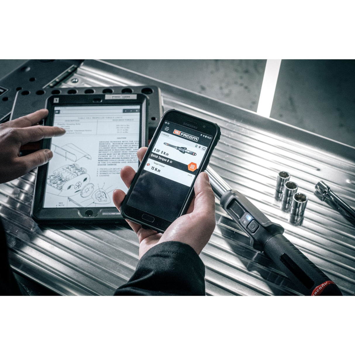 E.516 - Clés dynamométriques connectées