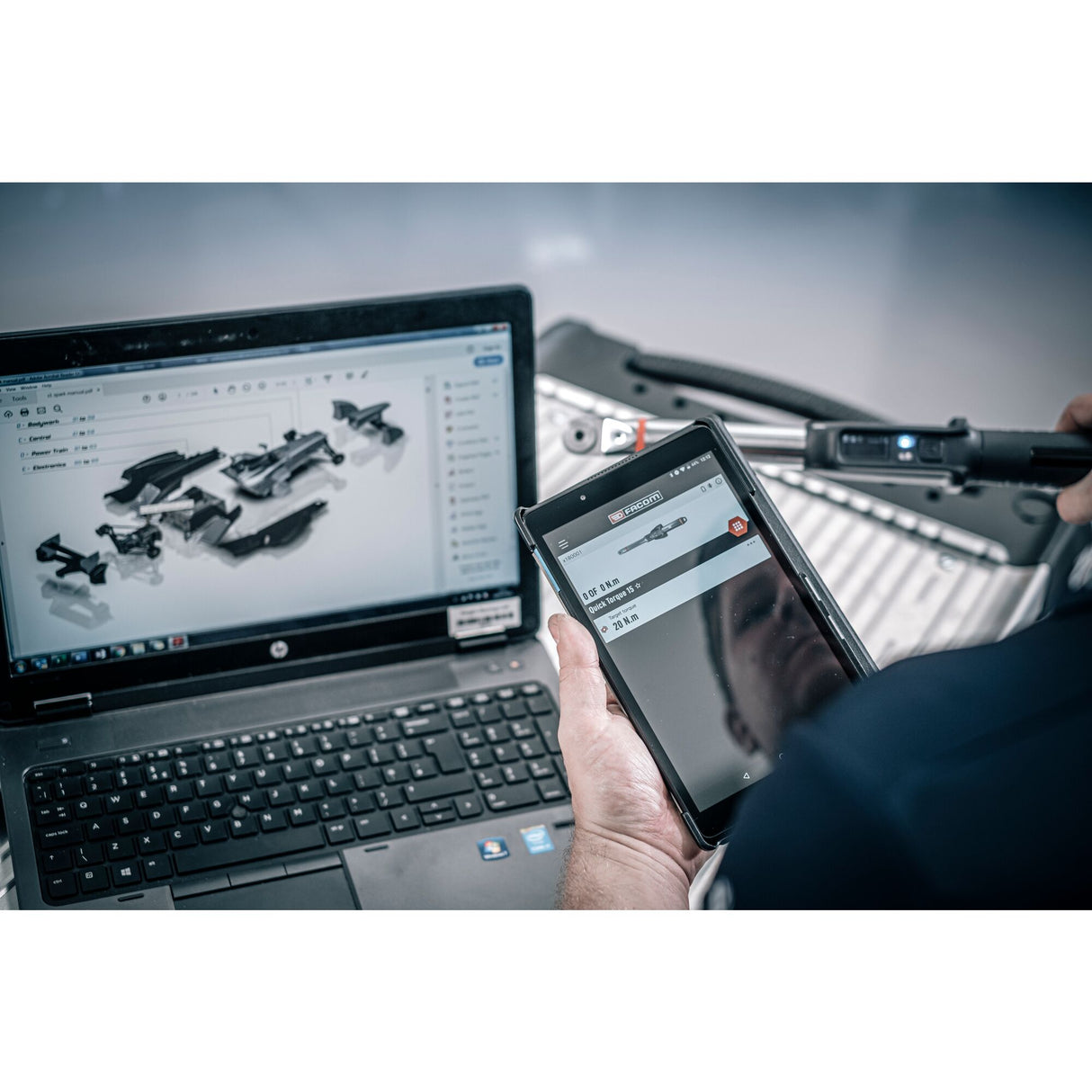 E.516 - Clés dynamométriques connectées