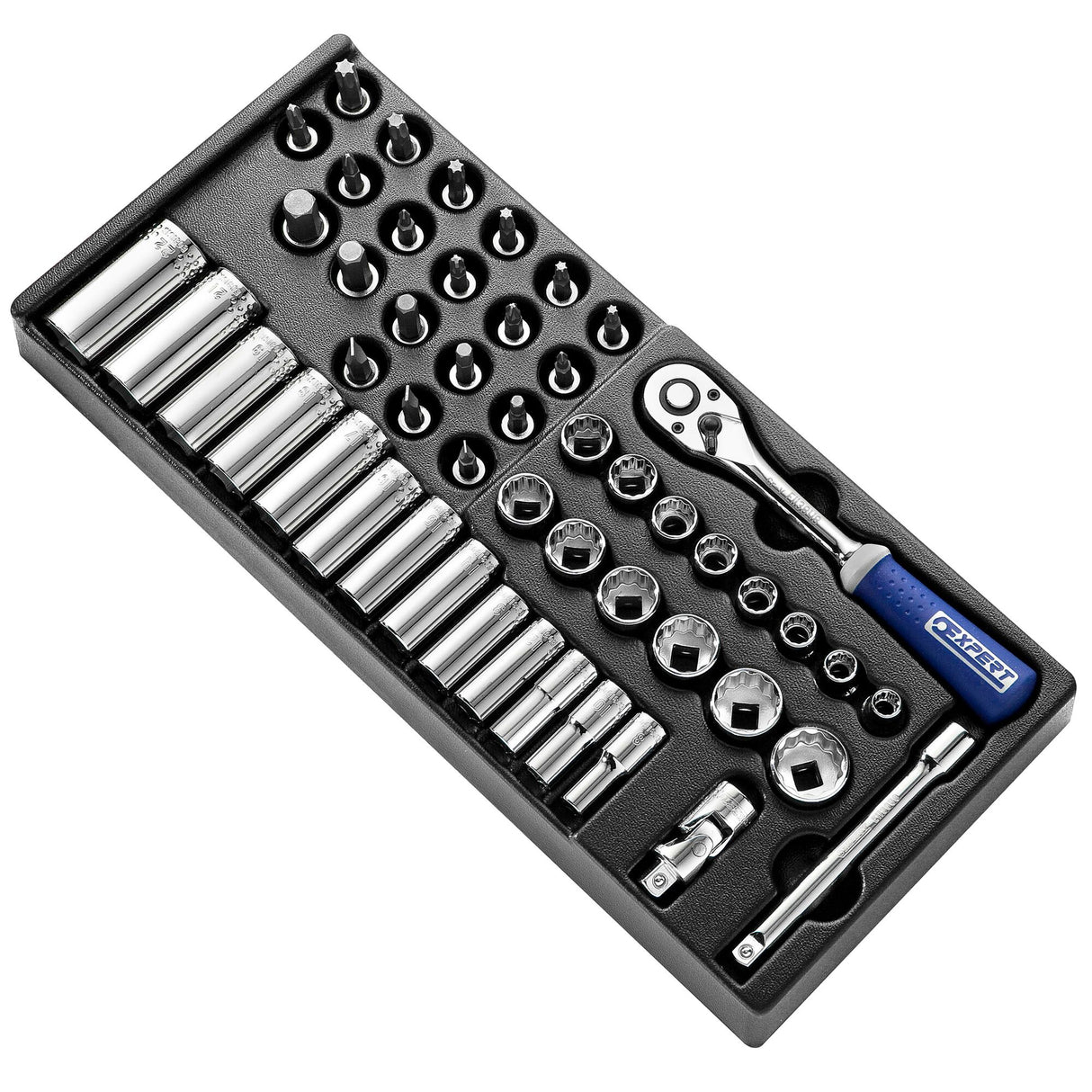 Plateau vide pour module douilles et accessoires 3/8"