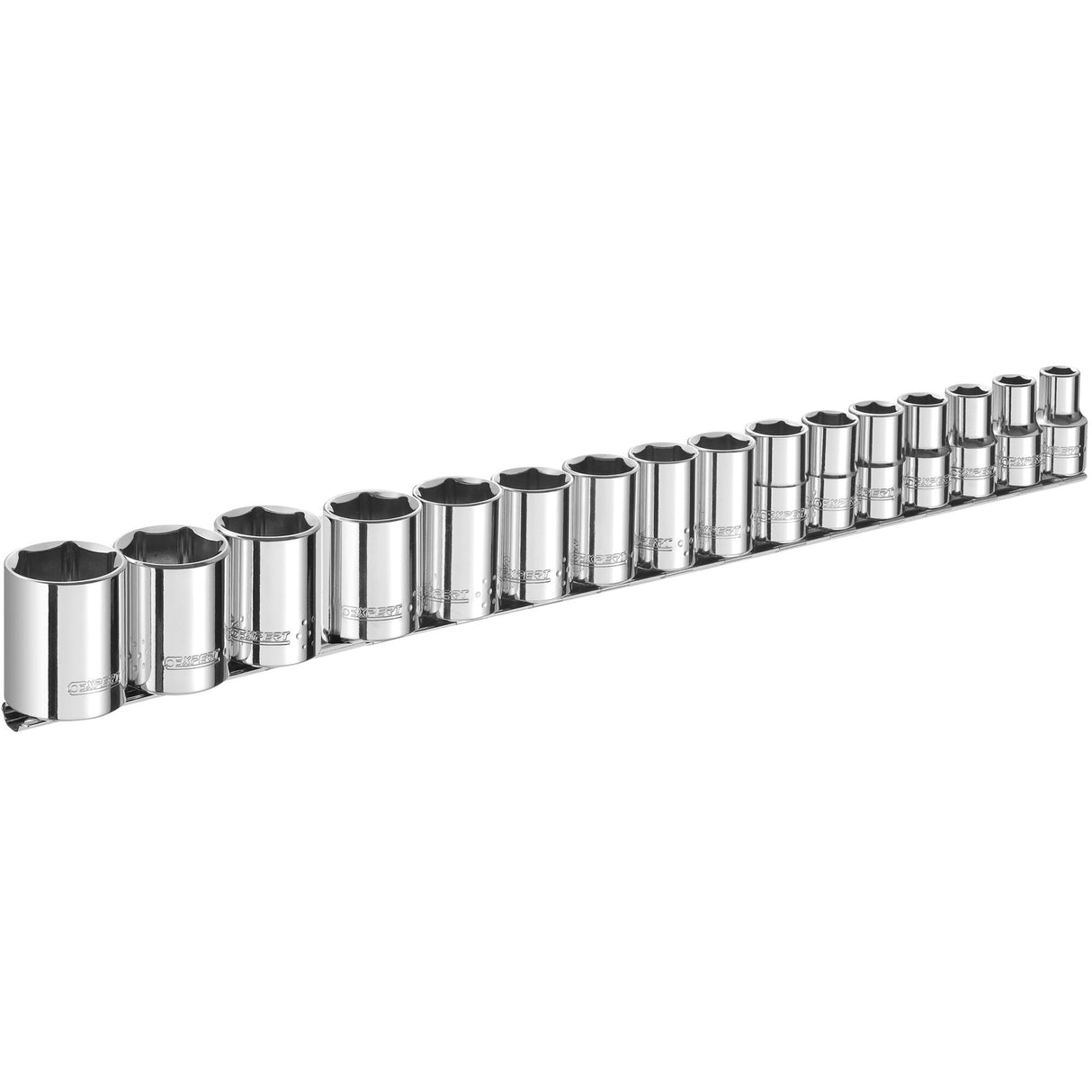 Composition cliquet-douilles, 1/2", 16 pièces
