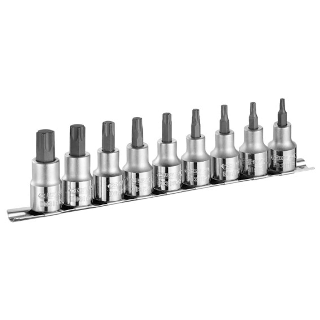 Expert - Jeu de douilles tournevis Torx® 1/2” - 9 pièces