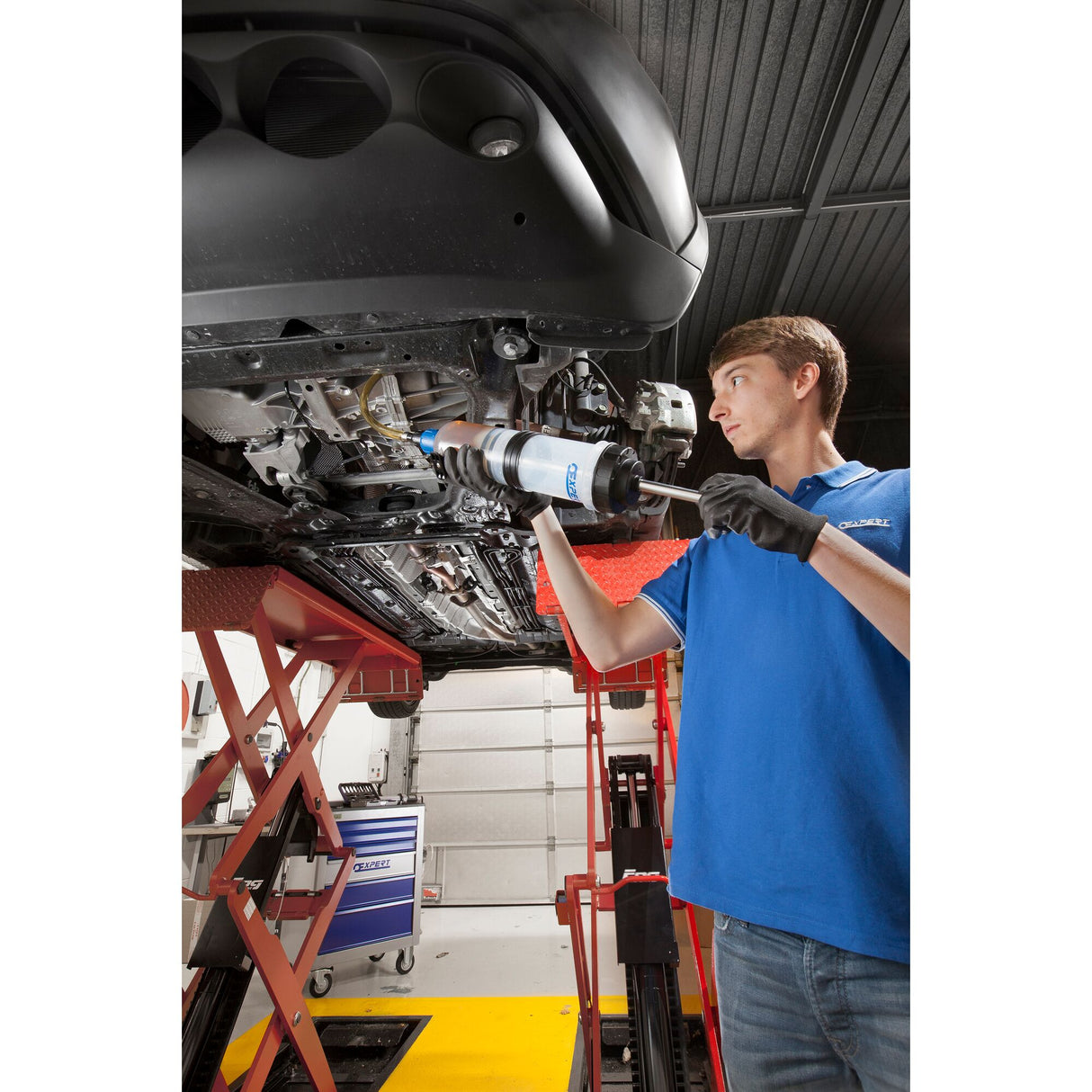 Seringue pour changement d'huile