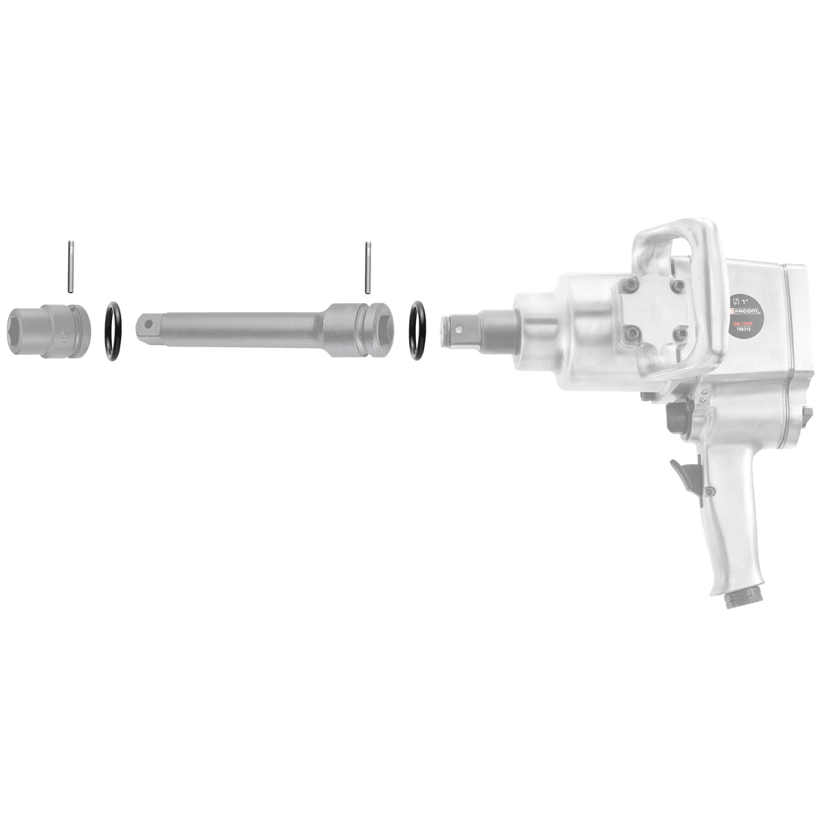 Goupille douille impact 3 x 20 mm - FACOM FRANCE