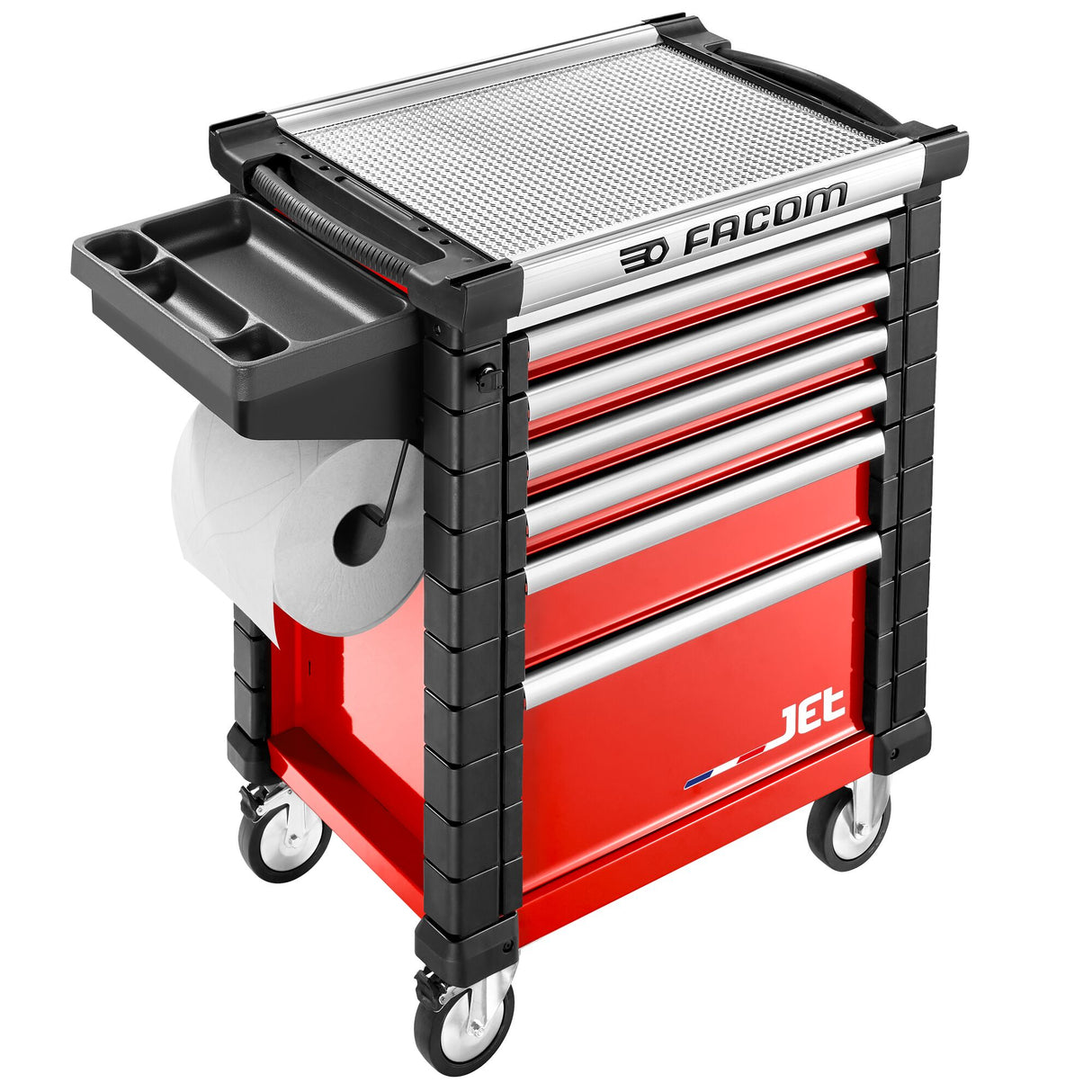 Accessoire servante d'atelier, tablette et support papier, toutes séries