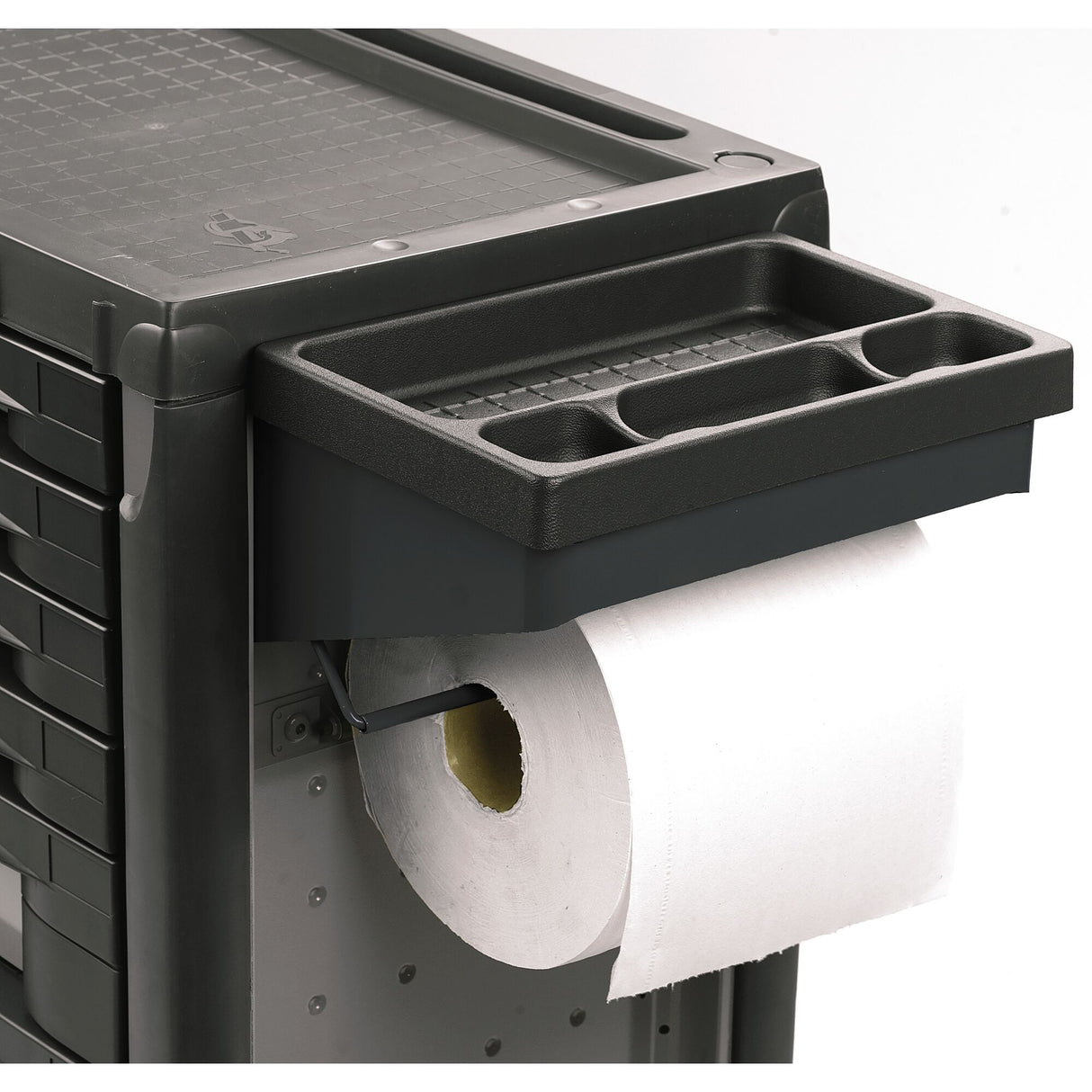 Accessoire servante d'atelier, tablette et support papier, toutes séries