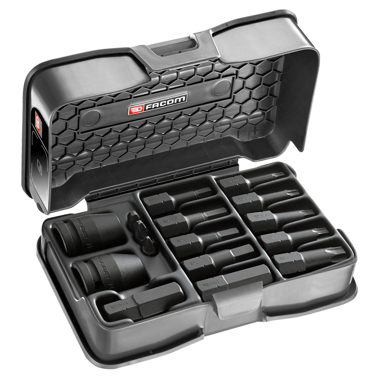 Coffret douilles 3/8' - 14 embouts impact