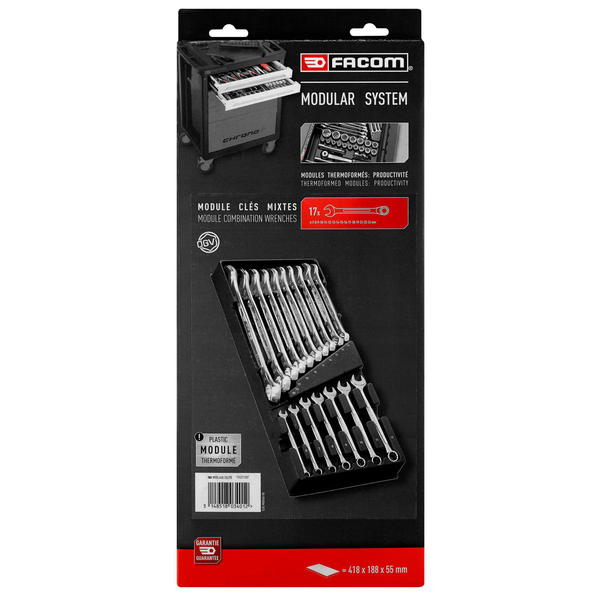 Mod Clés Bequilles Doubles - FACOM - MOD.97 - Matériel Chantier BTP