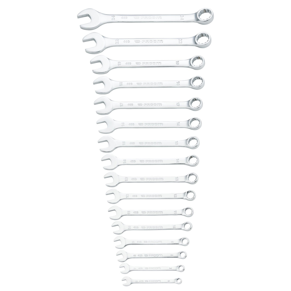 MODM.40B-16 - Clés mixtes - 40B - fines - Module mousse - 16 pièces