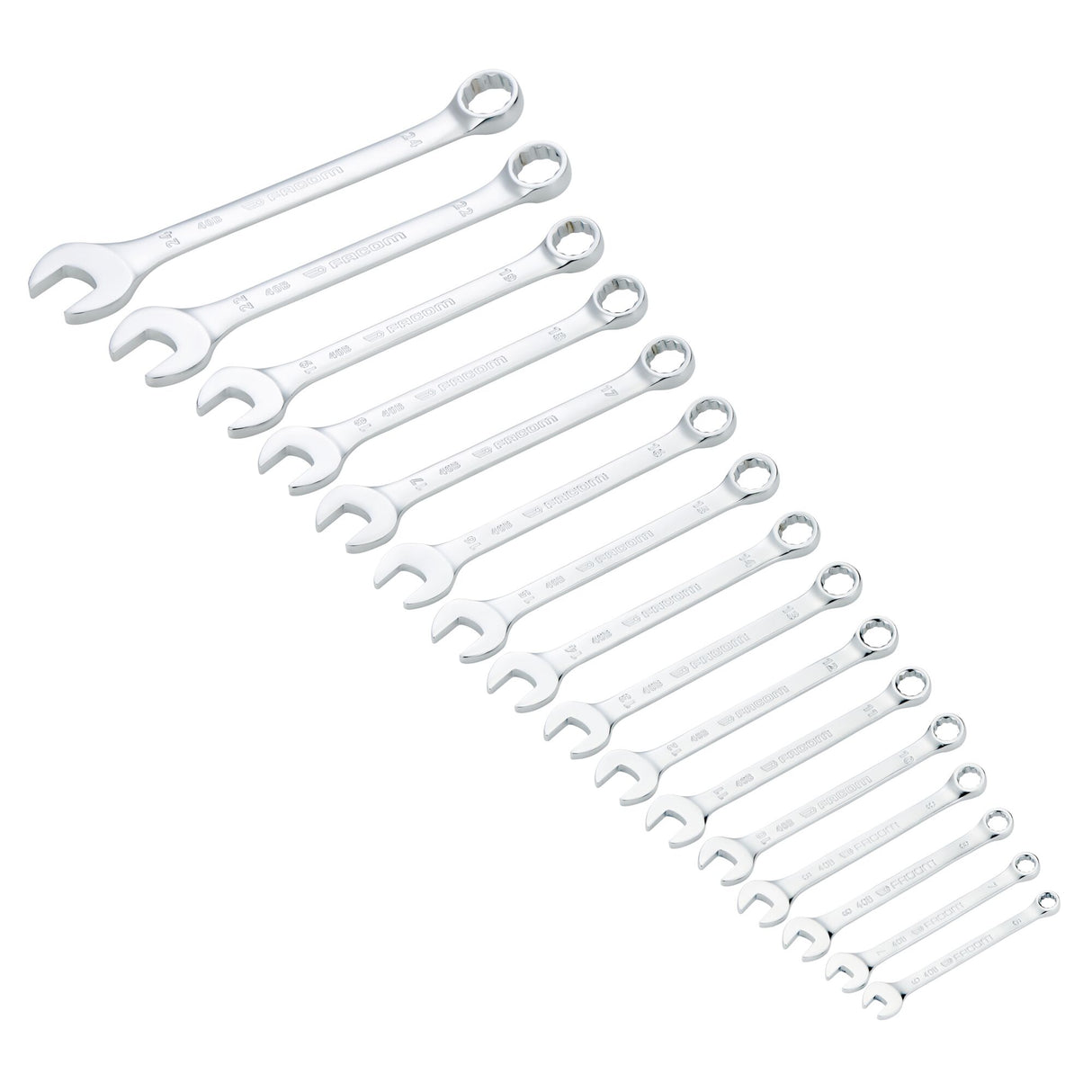 MODM.40B-16 - Clés mixtes - 40B - fines - Module mousse - 16 pièces