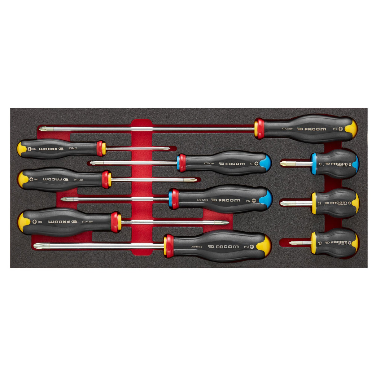 Module mousse 10 tournevis PROTWIST®, taille 1/3"