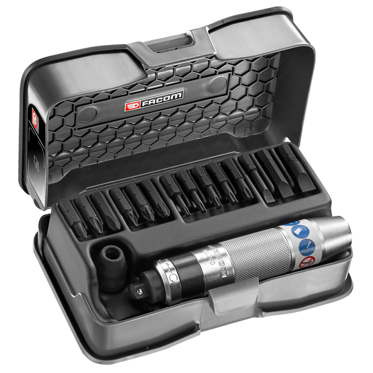 Jeu de 16 tournevis à frapper, 3/8"