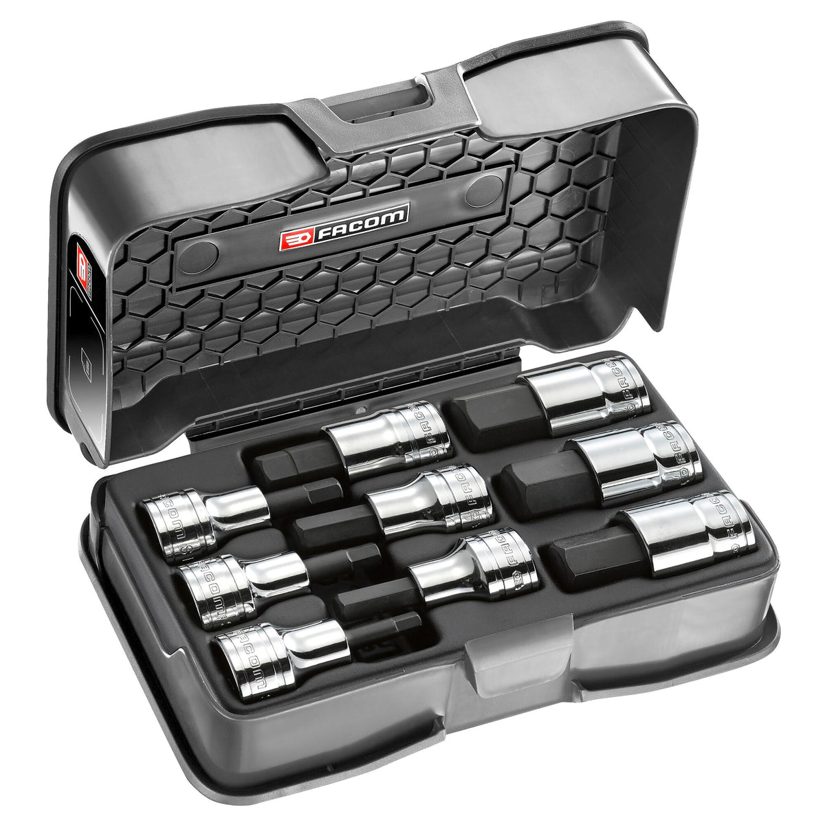 Coffret Coffret De Douilles 450 Pièces 1/2 1/4 3/8 - Acier CR-V Métrique Et Impérial