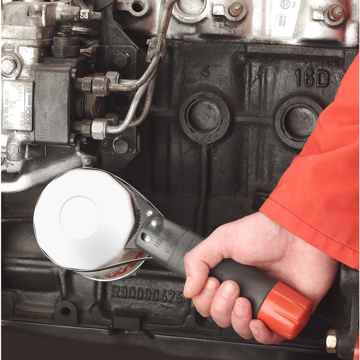 Clé à reprise rapide pour filtres à huile