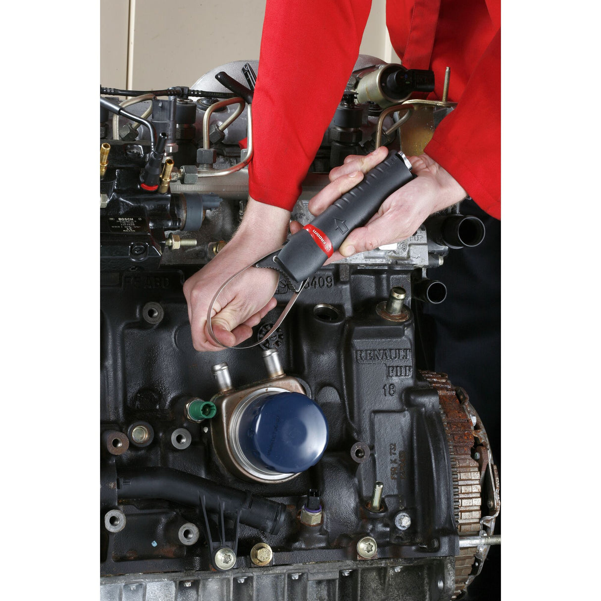 Clé à sangle automatique pour filtre à huile PL