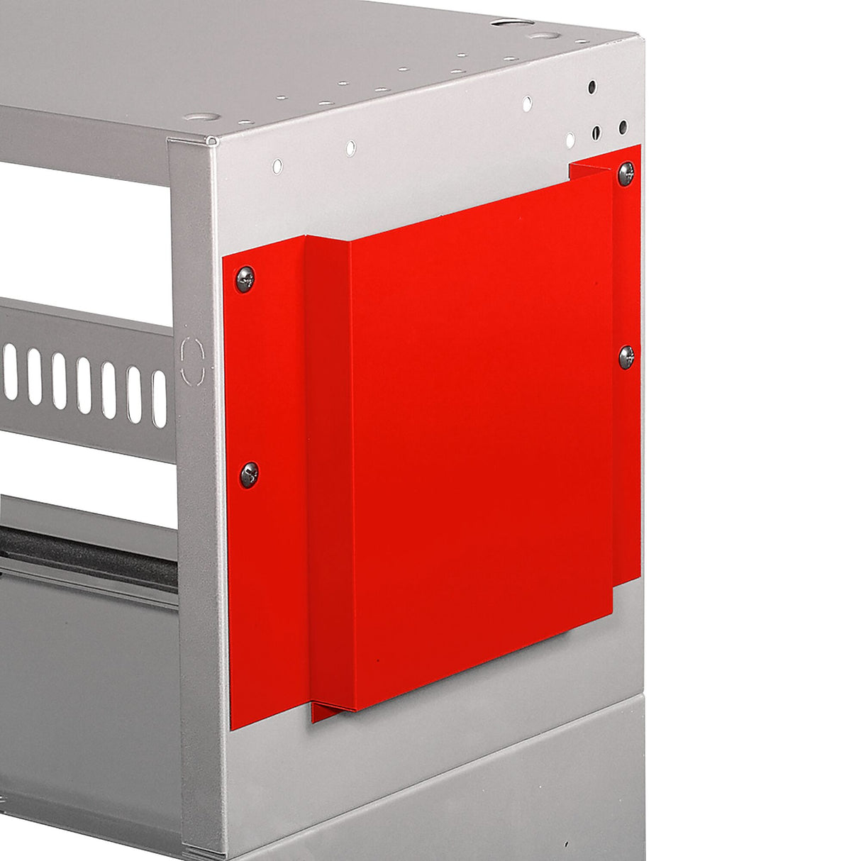 Porte documents métal, fixation sur meubles et montants