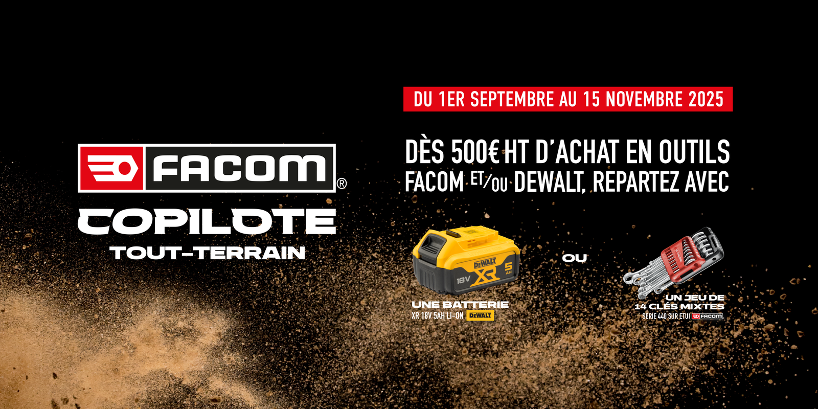 OFFRE FACOM "COPILOTE TOUT-TERRAIN"