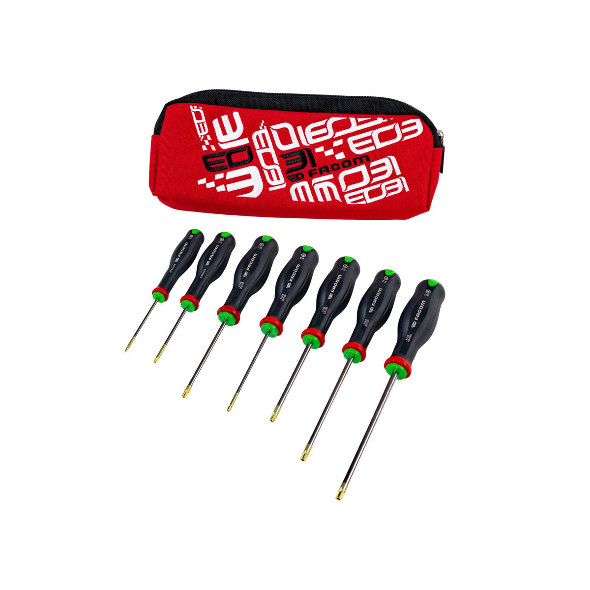 7 Tournevis PROTWIST® RESISTORX® + Trousse textile Édition limitée Esteban Ocon