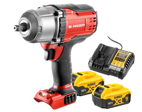 Clé à chocs à couple élevé 18V 1/2" 5.0Ah