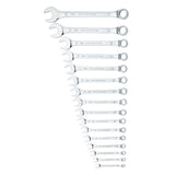 Jeu de clés mixtes - 40B - Trousse textile - 7 pièces