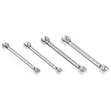 Jeu de 4 clés à tuyauter