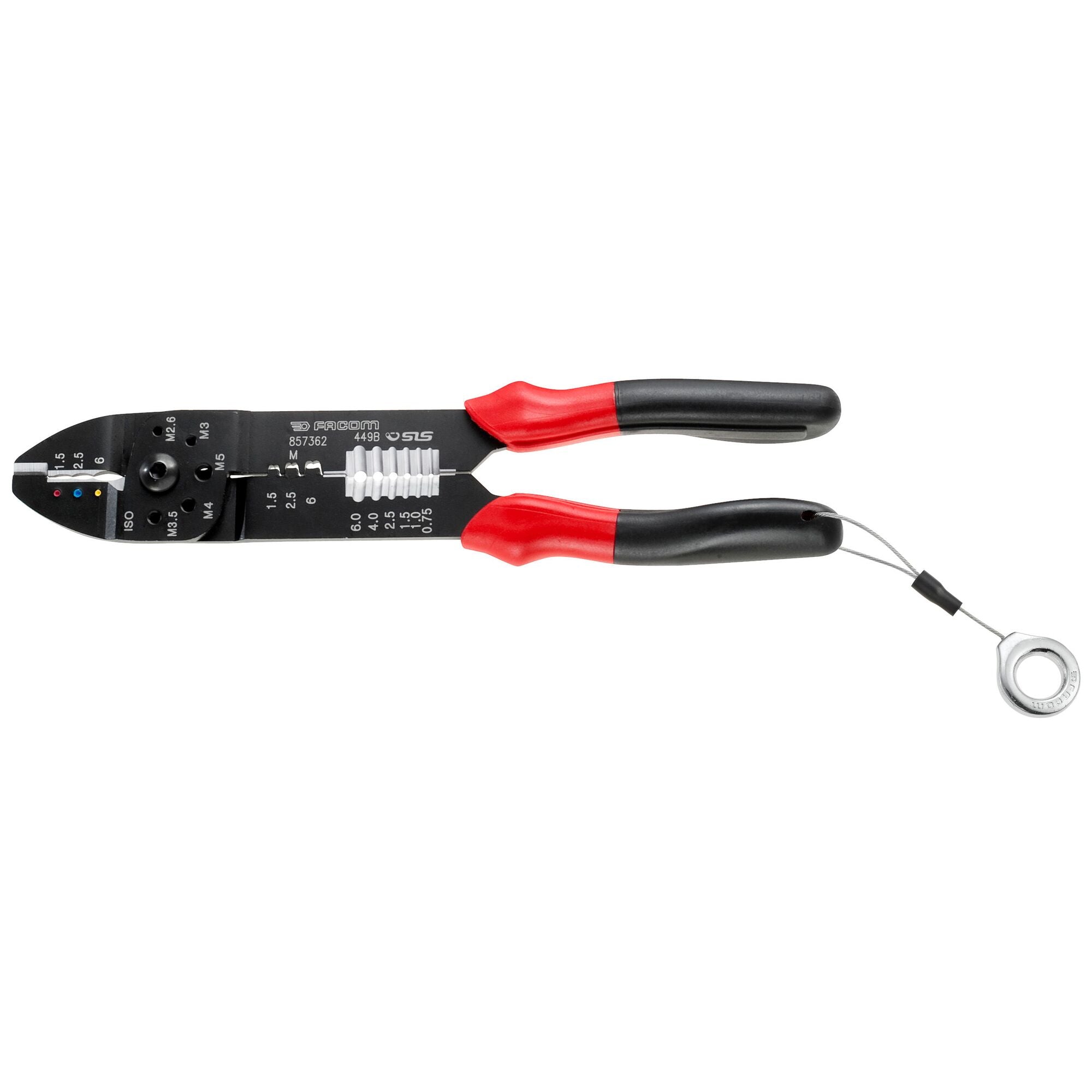 Pince à Sertir Facom à Cliquet Pour Cosses Pré-Isolées Serka - 673838 - Outillage Professionnel Qualité Supérieure