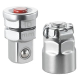 Lot de 2 adaptateurs pour clés, 10 mm vers carré 1/4"