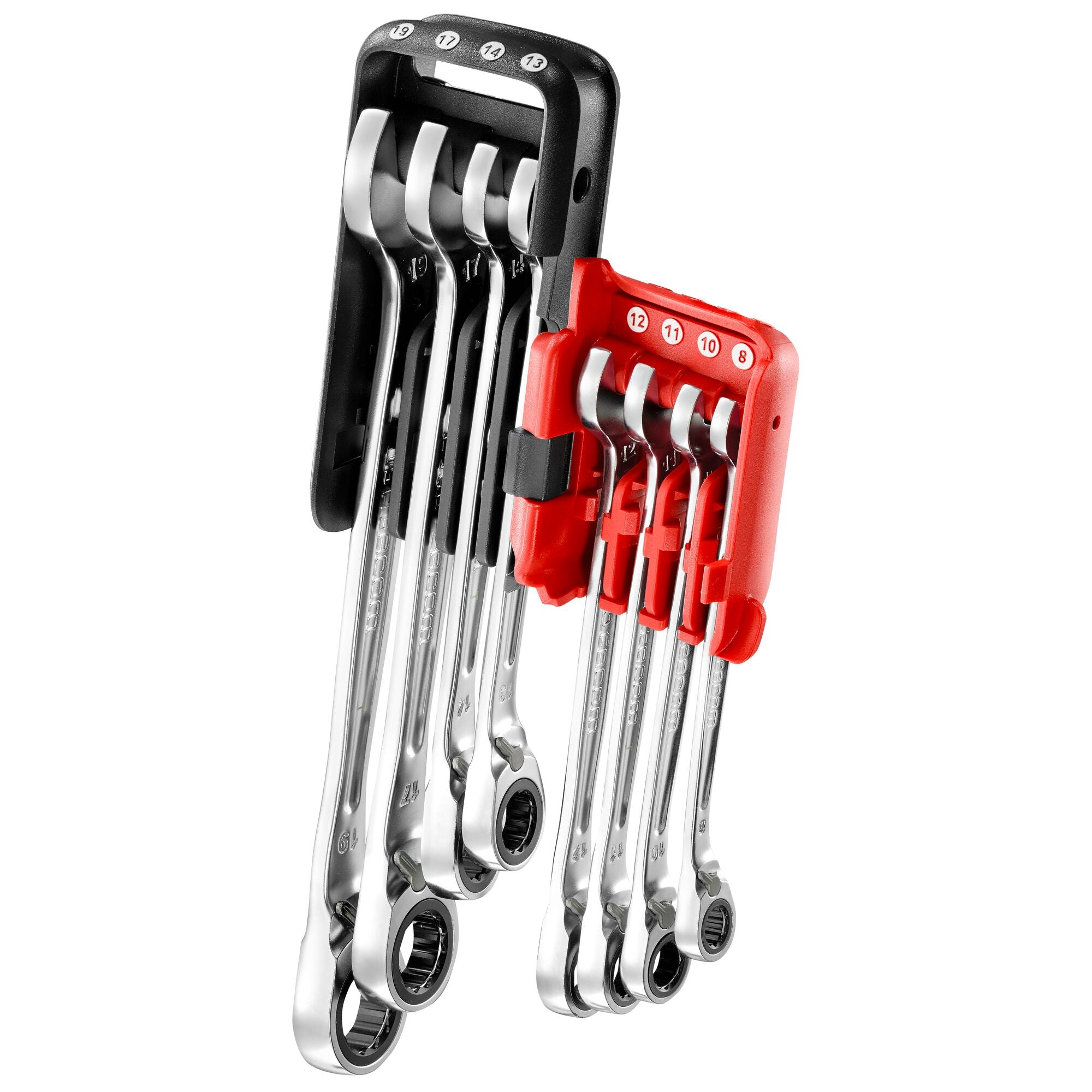 m2027【未使用】ik3/8ozモグラチャター20個セット Jeu de 8 clés mixtes à cliquet métriques en étui pocket 8 – FACOM
