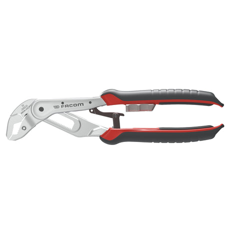 Pince multiprise entrepassée à réglage automatique, manche bi-matière, 250 mm