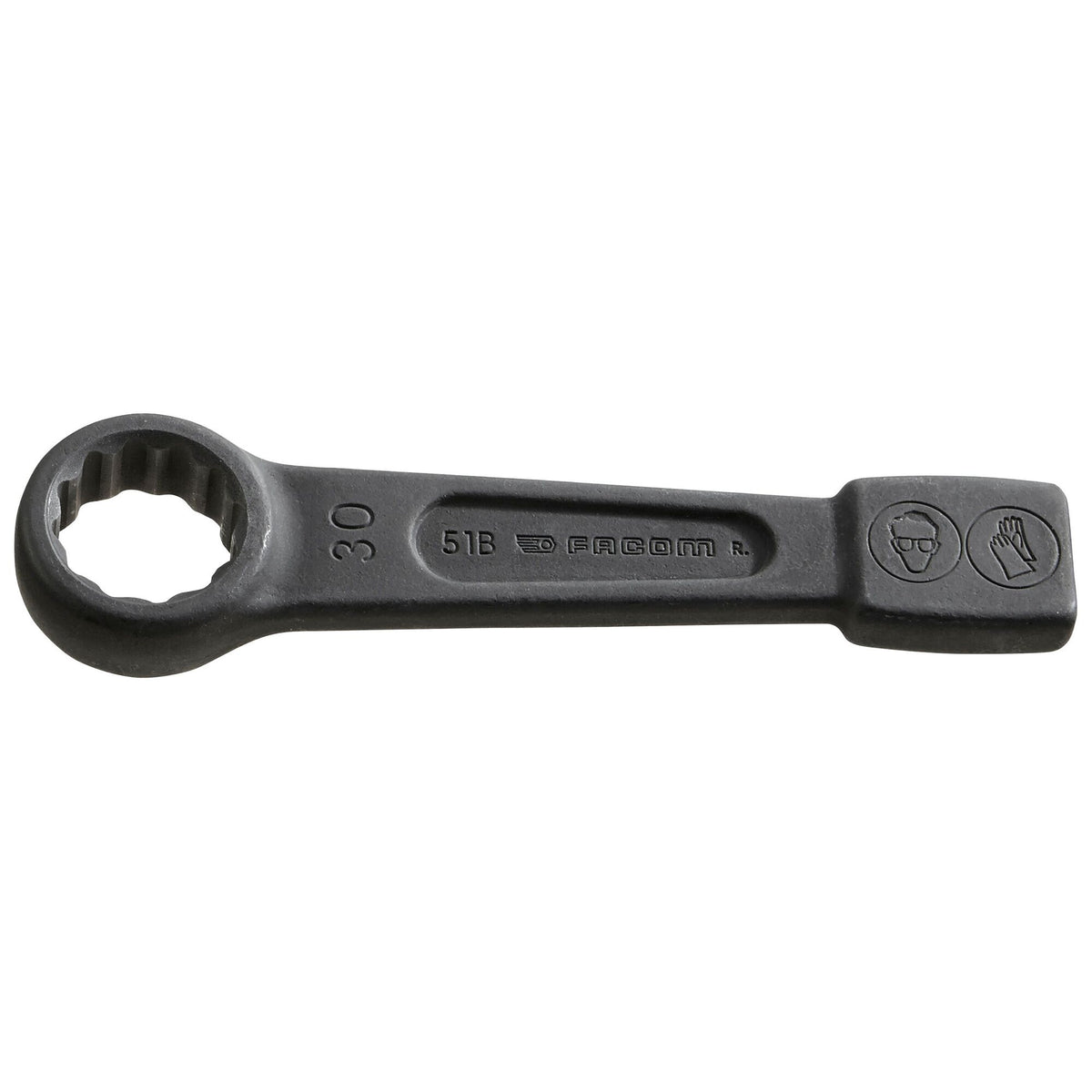 Clé polygonale à frapper en pouces 2'3/8