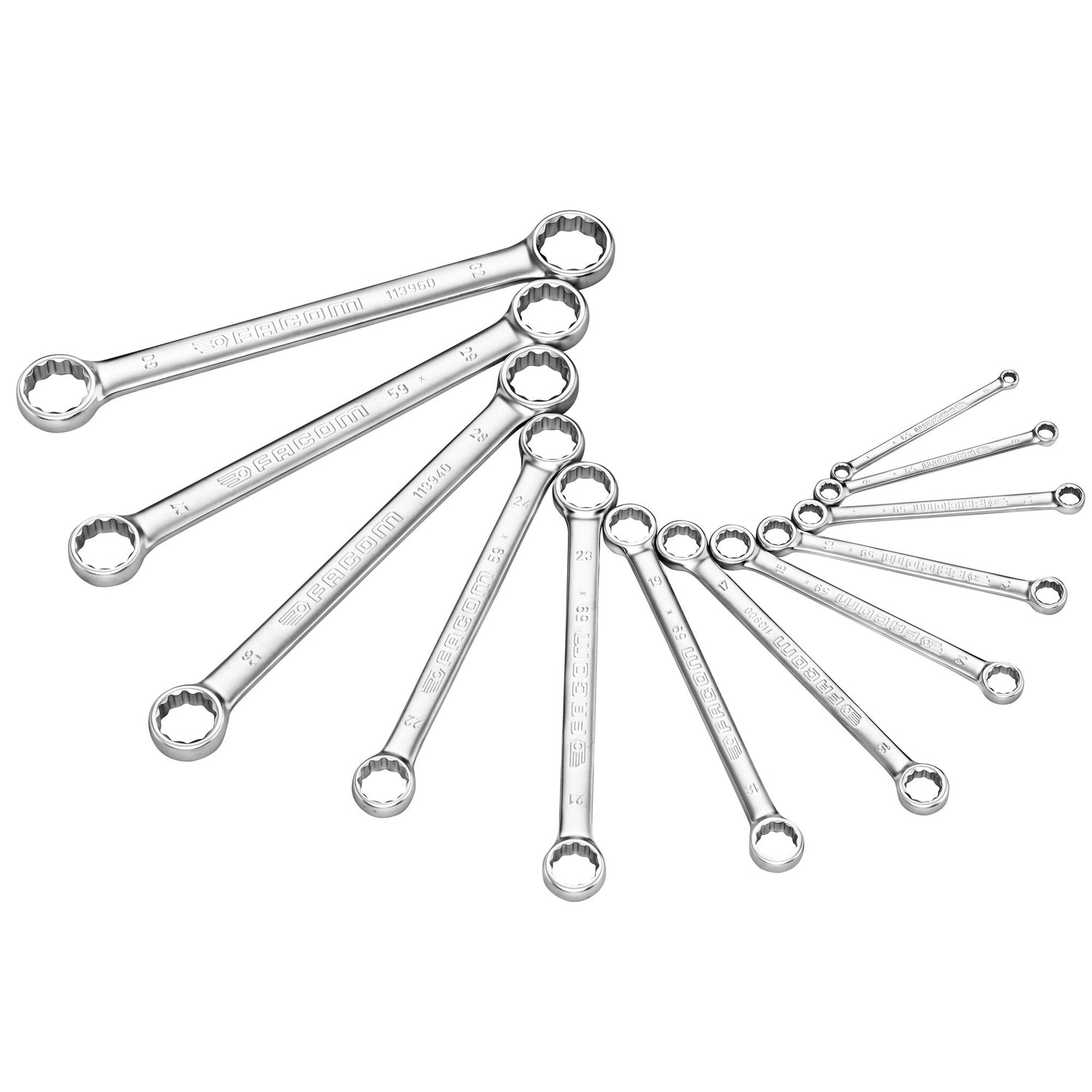 55.11AVSE | Clé polygonale Facom 11mm Facom contrecoudée isolée 1000 55.11AVSE | Clé polygonale Facom 11mm Facom contrecoudée isolée 1000