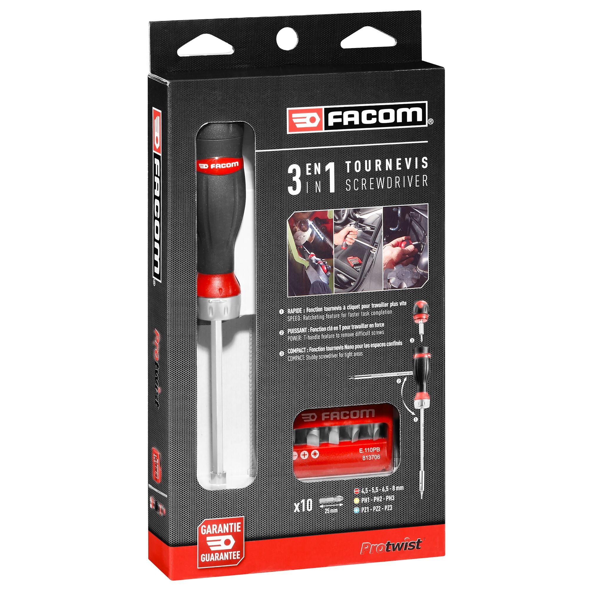 Douille Tournevis KS Tools 911.1317 - 6 Pans Mâles 1/2'' 17mm - Acier Chrome Vanadium