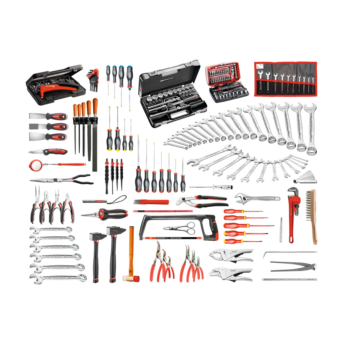 Sélection maintenance industrielle 200 outils – FACOM FRANCE