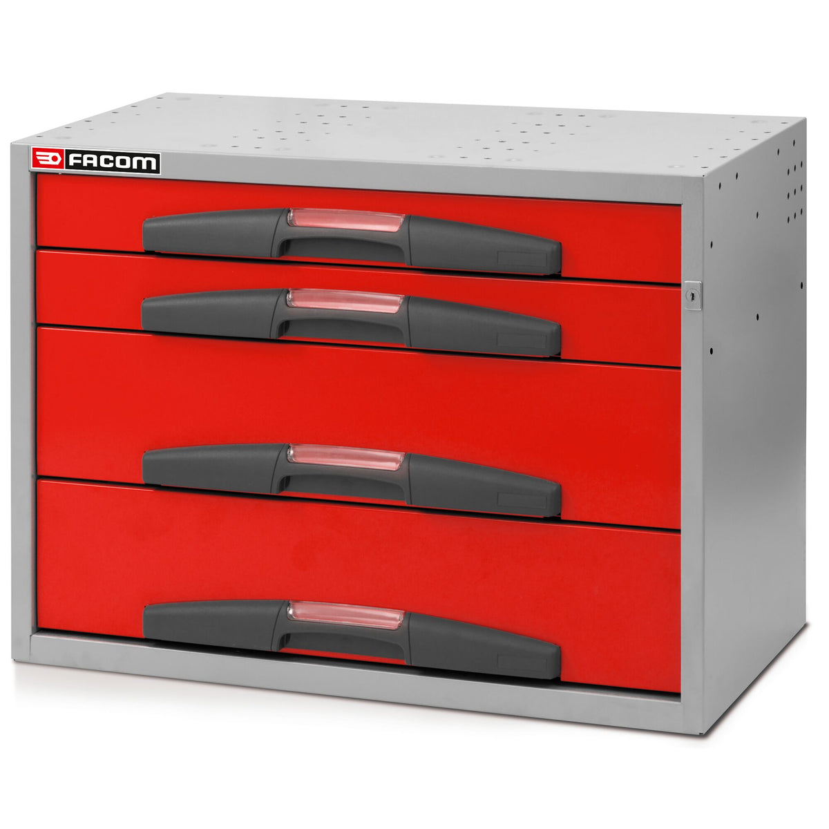 Caisson largeur medium avec 4 tiroirs, 2 x H 75, 2 x H 155 – FACOM FRANCE
