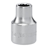 J.T - Douilles standard 3/8, 12 pans, métriques